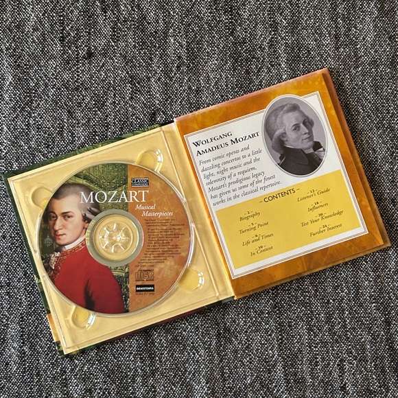 Mozart Musical Masterpieces Audio CD and Booklet - Picture 5 of 8